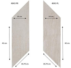 Кварцвиниловые полы Forbo Effekta Professional 0.45 4043 PRL ромб 4043 White Fine Oak PRO фото 1 | FLOORDEALER